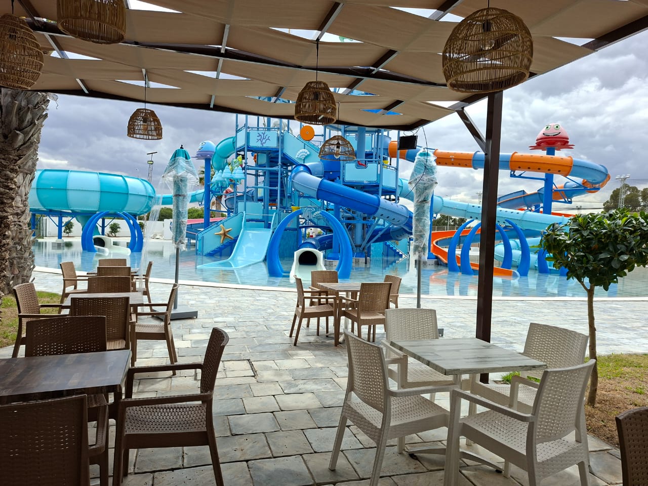 Détail de la piscine
