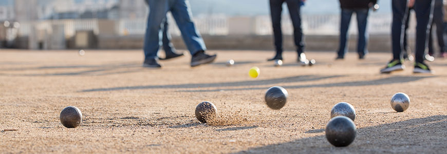 jeu de pétanque